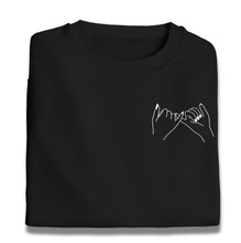 Load image into Gallery viewer, pinky promise - black sweatshirt
