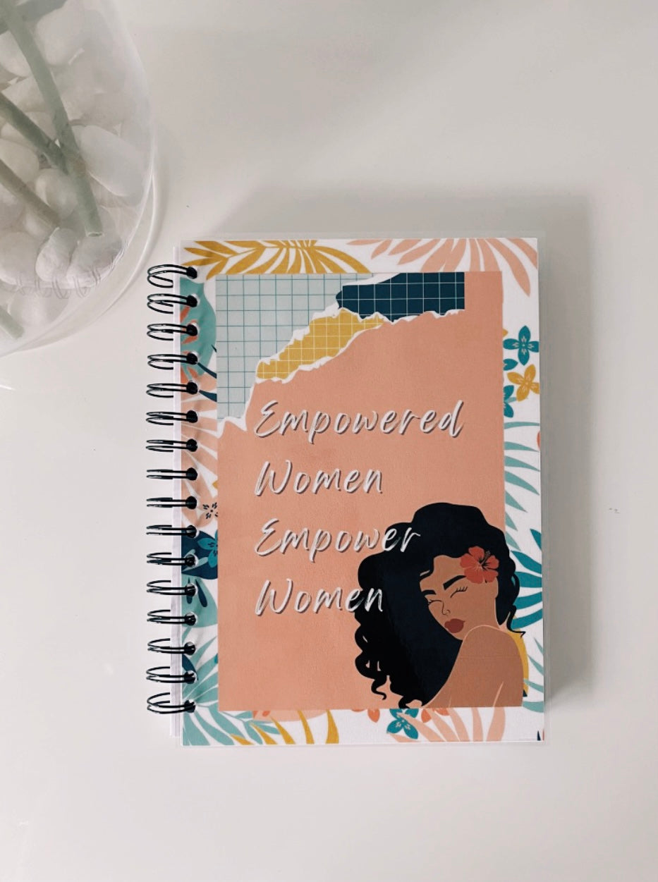 Hawaiian Girl Journal Notebook
